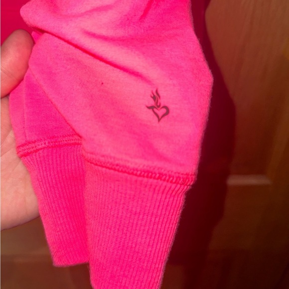 Torrid active Slouchy Hot Pink Pullover size 3 - Picture 6 of 6